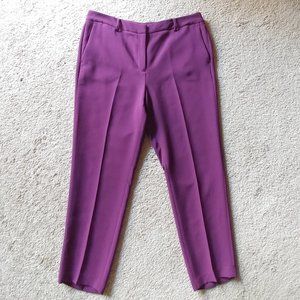 EUC DKNY Purple Straight Leg Dress Pants